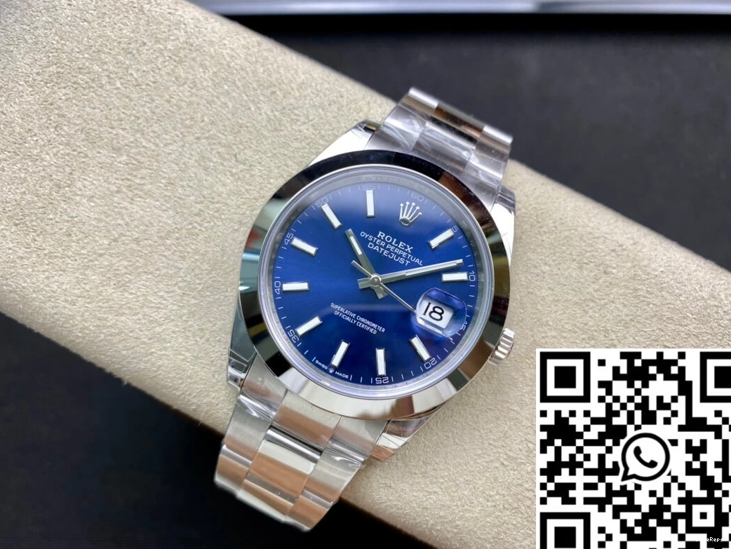 Blue Datejust VS M126300-0001 Rolex Factory Dial 0121